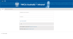 Desktop Screenshot of intranet.ywca.org.au