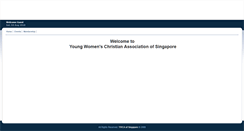 Desktop Screenshot of membercare.ywca.org.sg