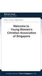 Mobile Screenshot of membercare.ywca.org.sg