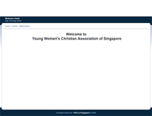 Tablet Screenshot of membercare.ywca.org.sg